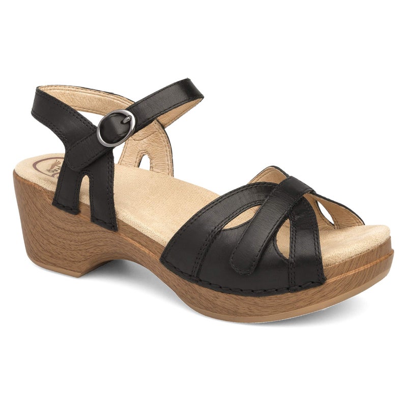 Dansko Women's Season Black Sandal 7.5-8 M US - Image 1